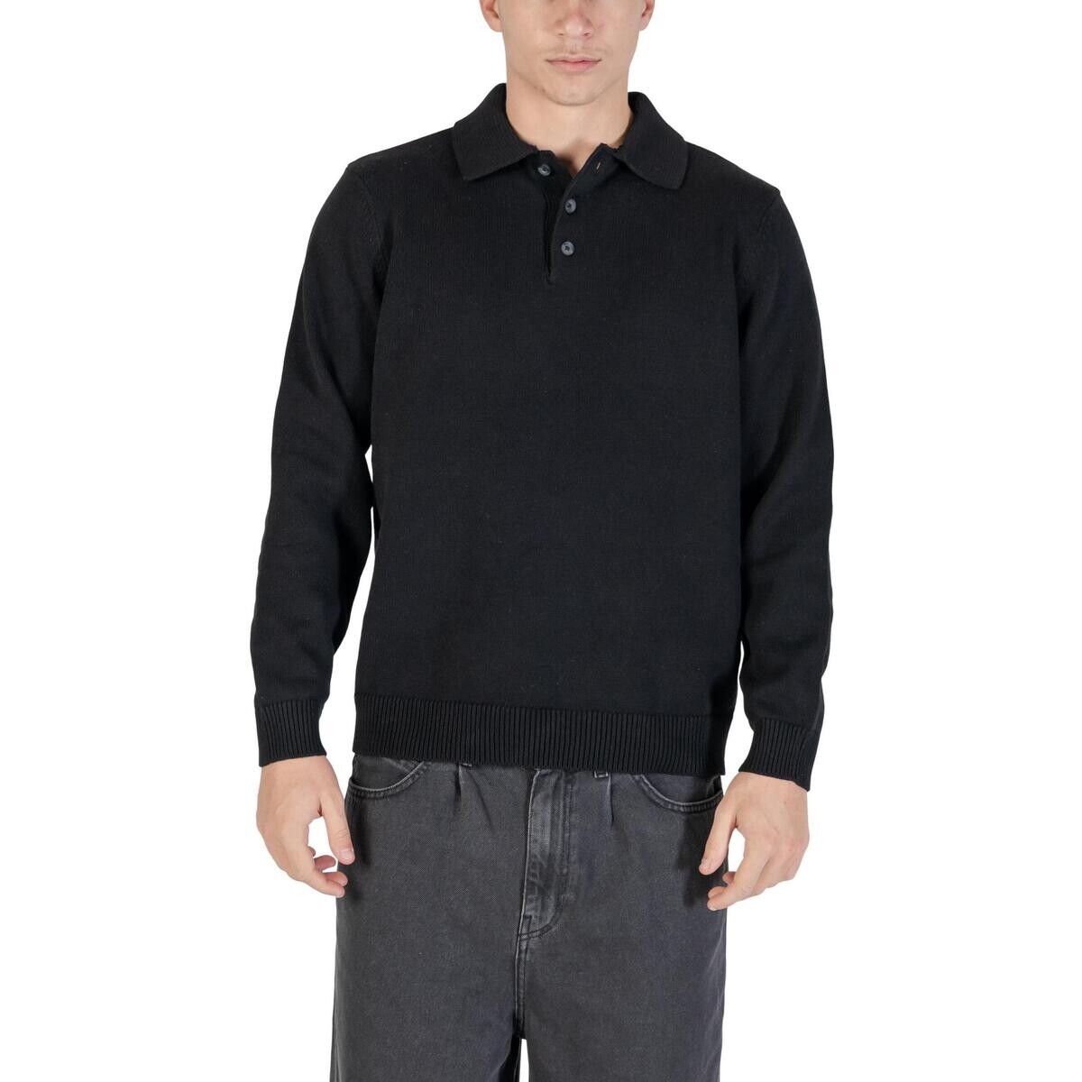 Only & Sons   ONSHOPE RLX LS POLO KNIT LIFE 22034698  Černá