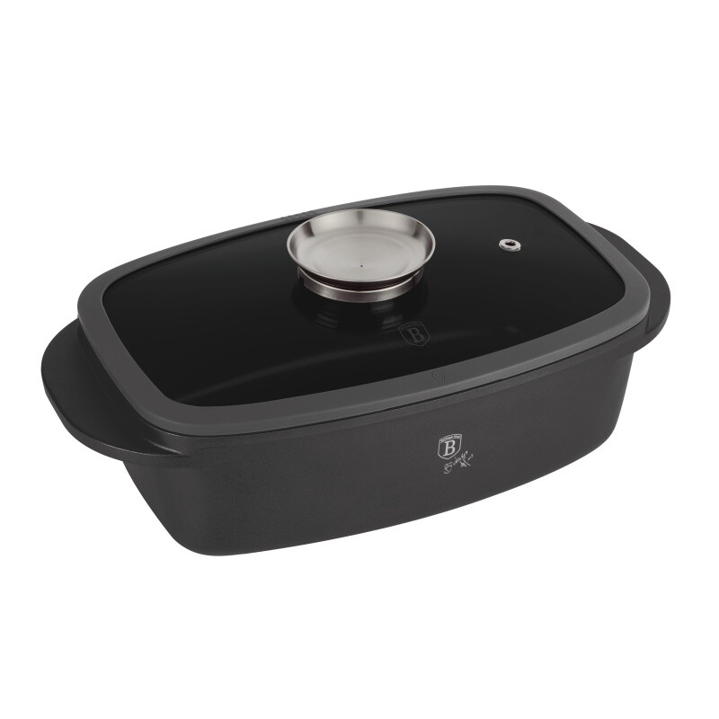 BERLINGERHAUS Pekáč s titanovým povrchem a aroma poklicí Antracit Collection BH-8800