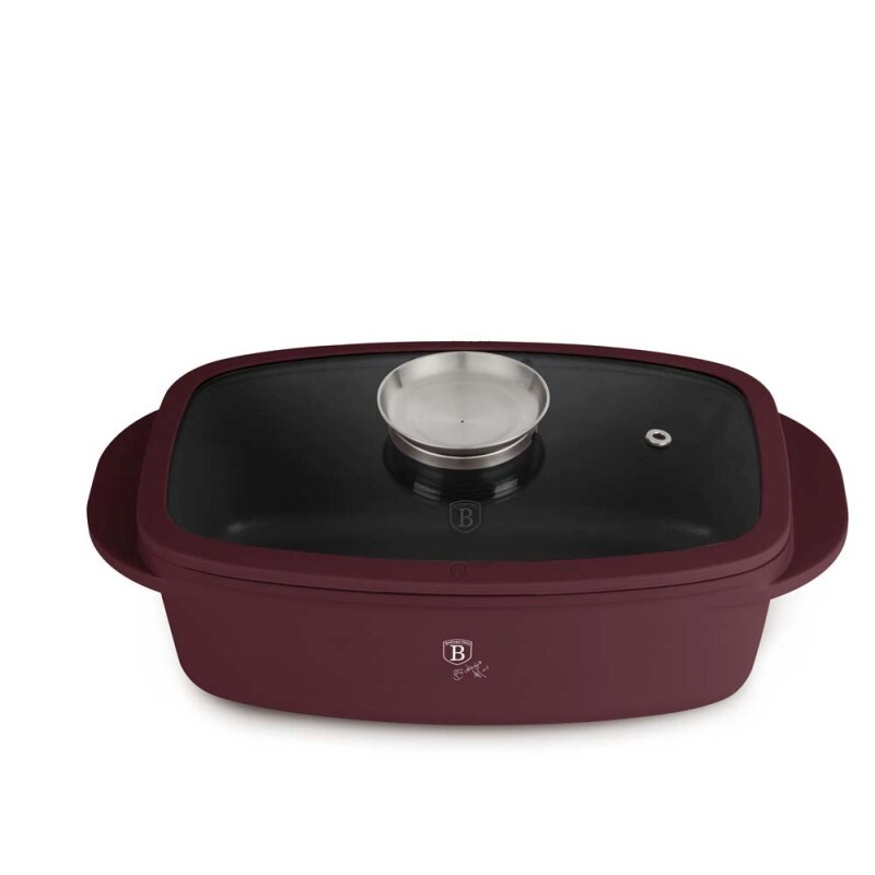 BERLINGERHAUS Pekáč s titanovým povrchem a aroma poklicí Leonardo Collection BH-8776