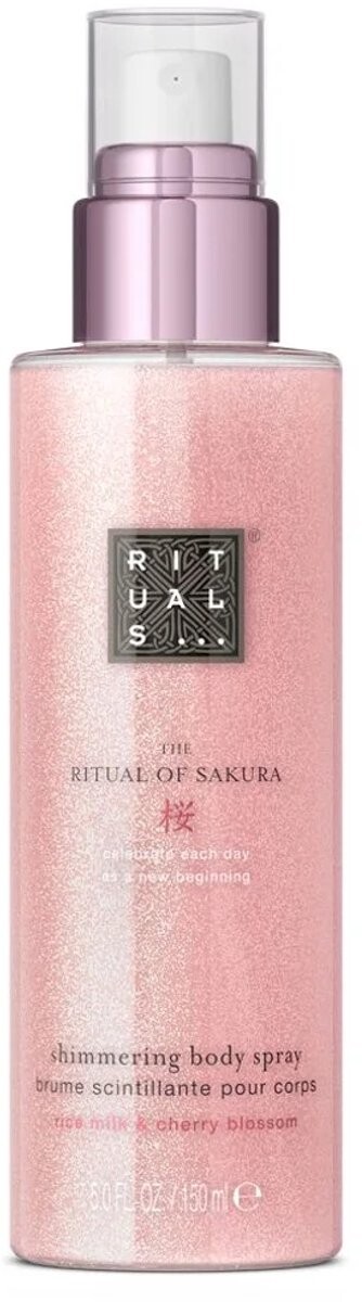 RITUALS - The Ritual of Sakura Shimmering Body Spray - Třpytivý sprej na tělo