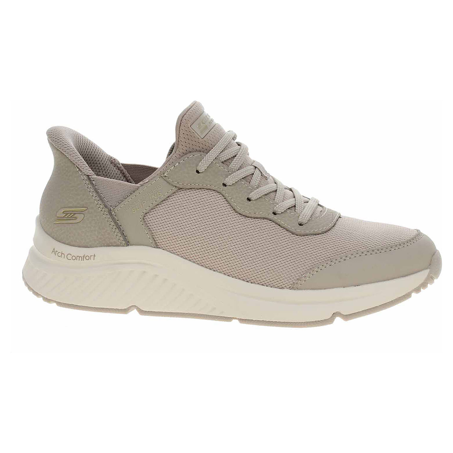 Ecco Skechers Slip-ins: BOBS Arch Comfort B Sweet - A Look taupe 23201960