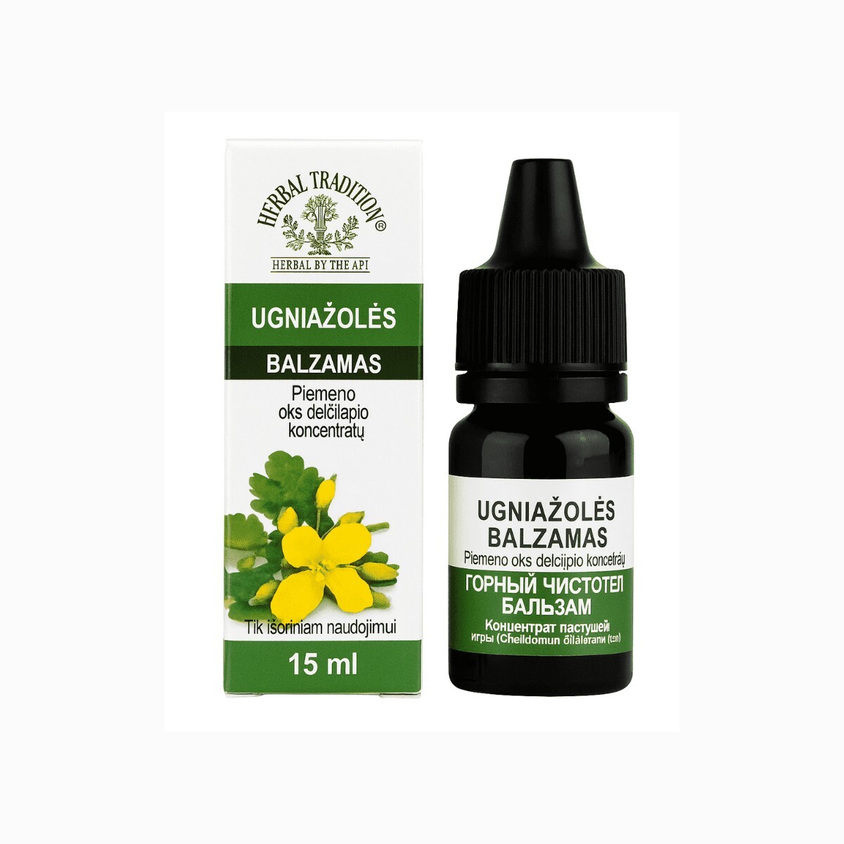 Horský vlaštovičník – kosmetický přípravek na bradavice – 15 ml – Herbal Traditions