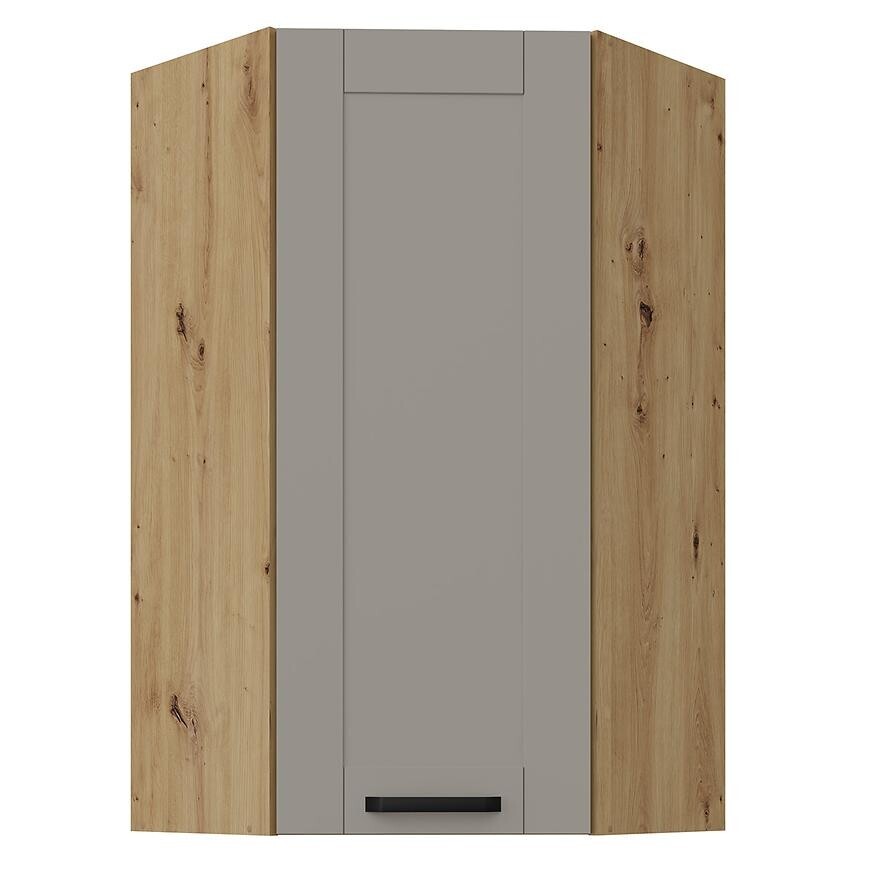 Kuchyňská skříňka Luna claygrey/artisan 60x60 GN-108 1F (45°)