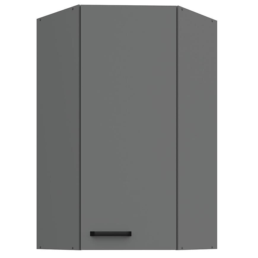 Kuchyňská skříňka Nessa antracit 60x60 GN-108 1F (45°)