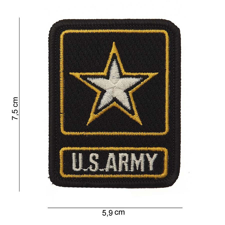 Nášivka textilní Fostex US Army Star s protikusem - barevná