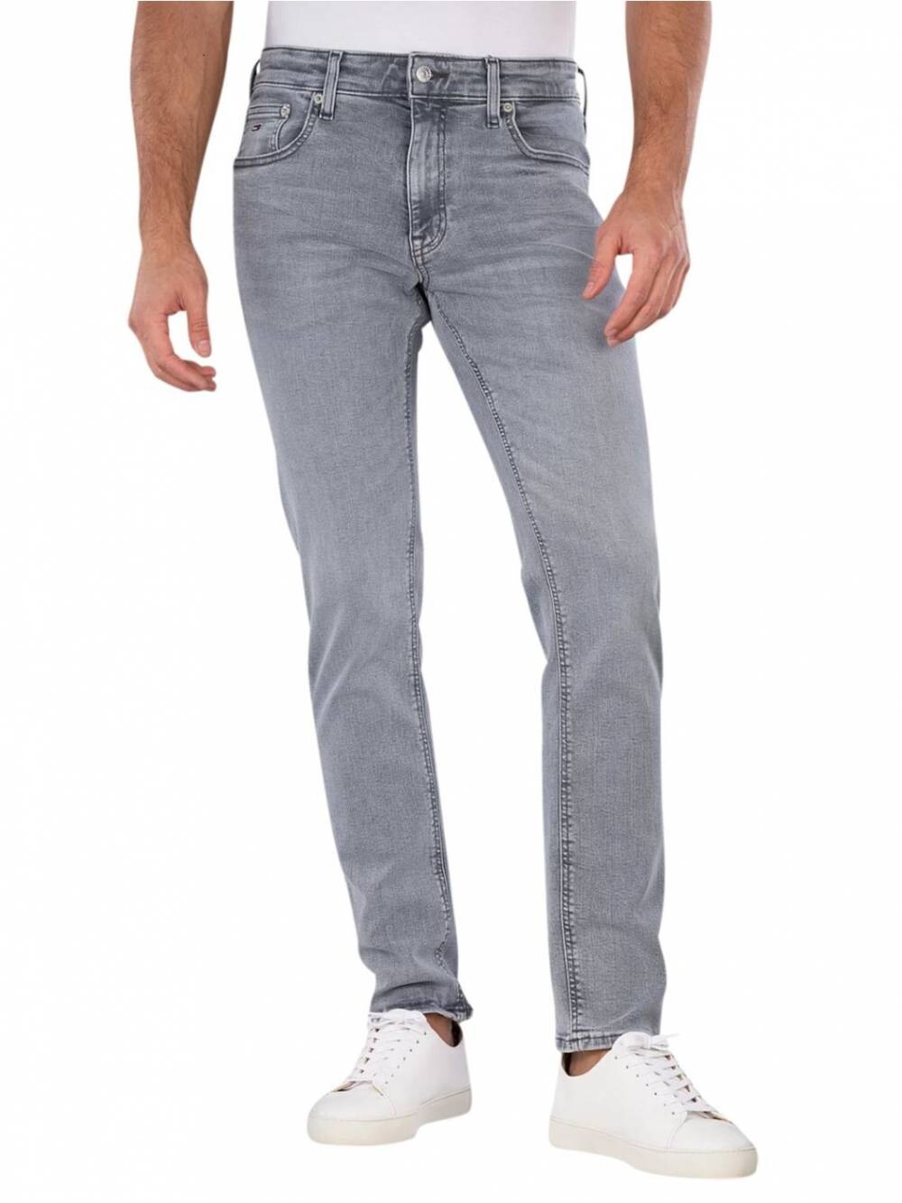 Tommy Jeans pánské šedé džíny DM0DM224541DA 30/32