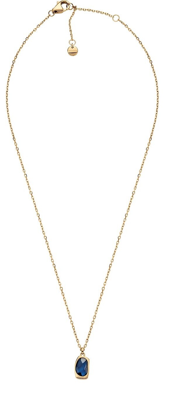 Skagen Pozlacený náhrdelník Sofie Sea Glass SKJ1884710