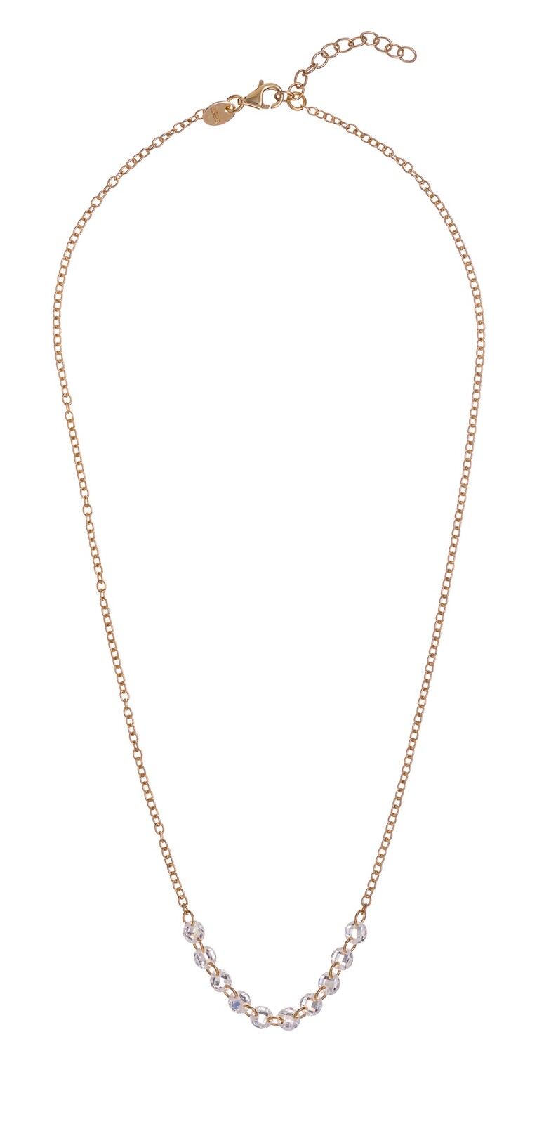 Alisia Pozlacený dámský náhrdelník se zirkony AL5054.01.000