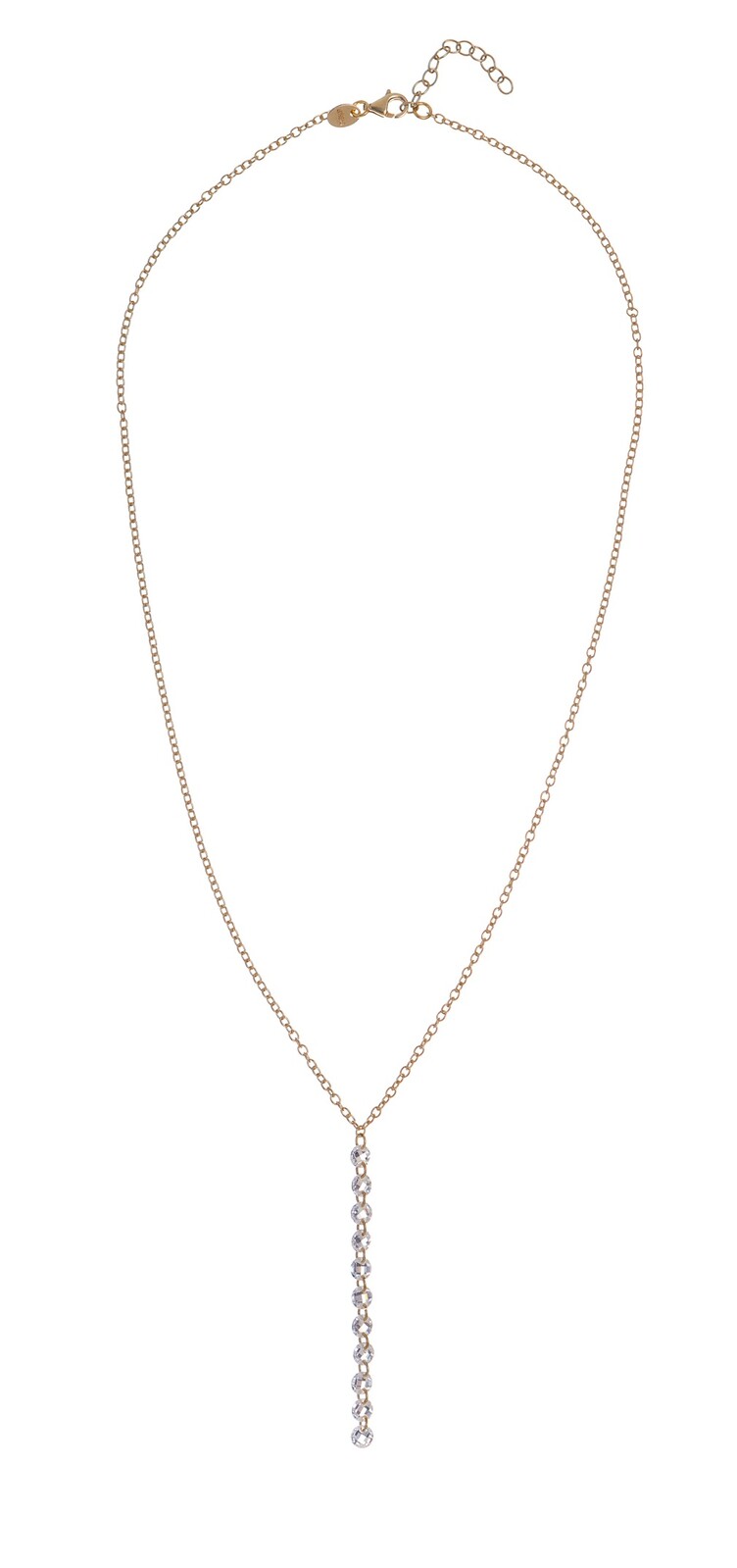 Alisia Nepřehlédnutelný pozlacený náhrdelník se zirkony AL5055.01.000