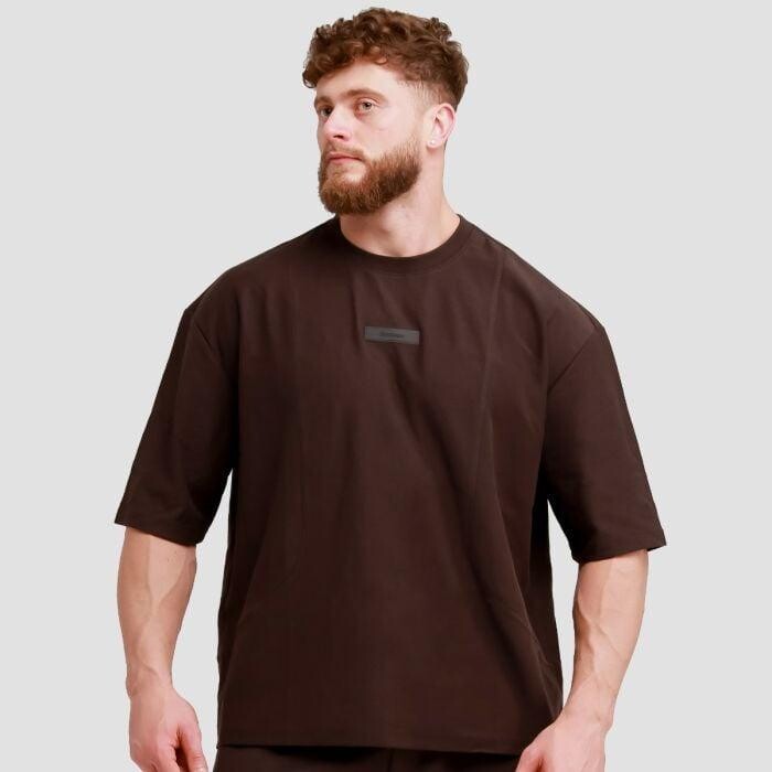GymBeam Oversized Unstoppable T-shirt Brown