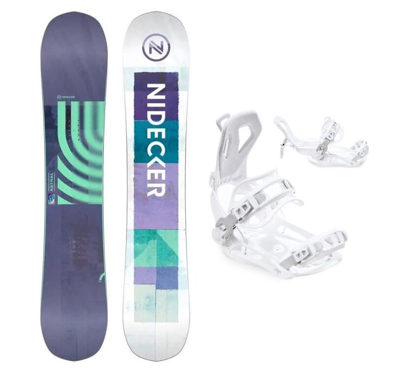 Nidecker Astral 25/26 dámský snowboard + Raven Fastec FT360 white vázání