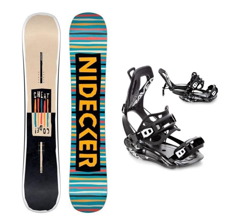 Nidecker Cheat Code 25/26 pánská snowboard + Raven Fastec FT360 black vázání