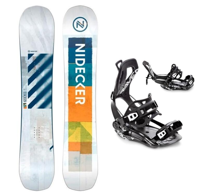 Nidecker Merc 25/26 pánský snowboard + Raven Fastec FT360 black vázání