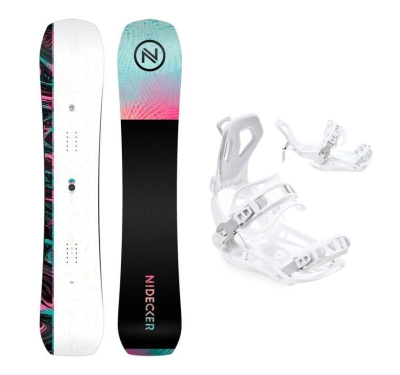 Nidecker Venus 25/26 dámský snowboard + Raven Fastec FT360 white vázání