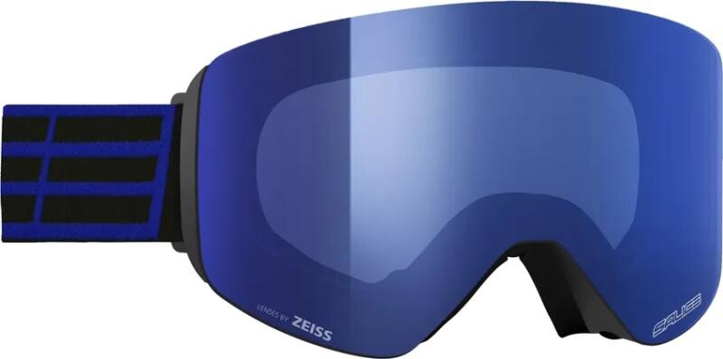 SALICE 109DARWF Blue unisex lyžařské brýle, Black-Blue