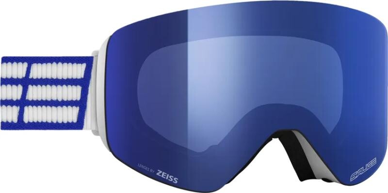 SALICE 109DARWF Blue unisex lyžařské brýle, White-Blue