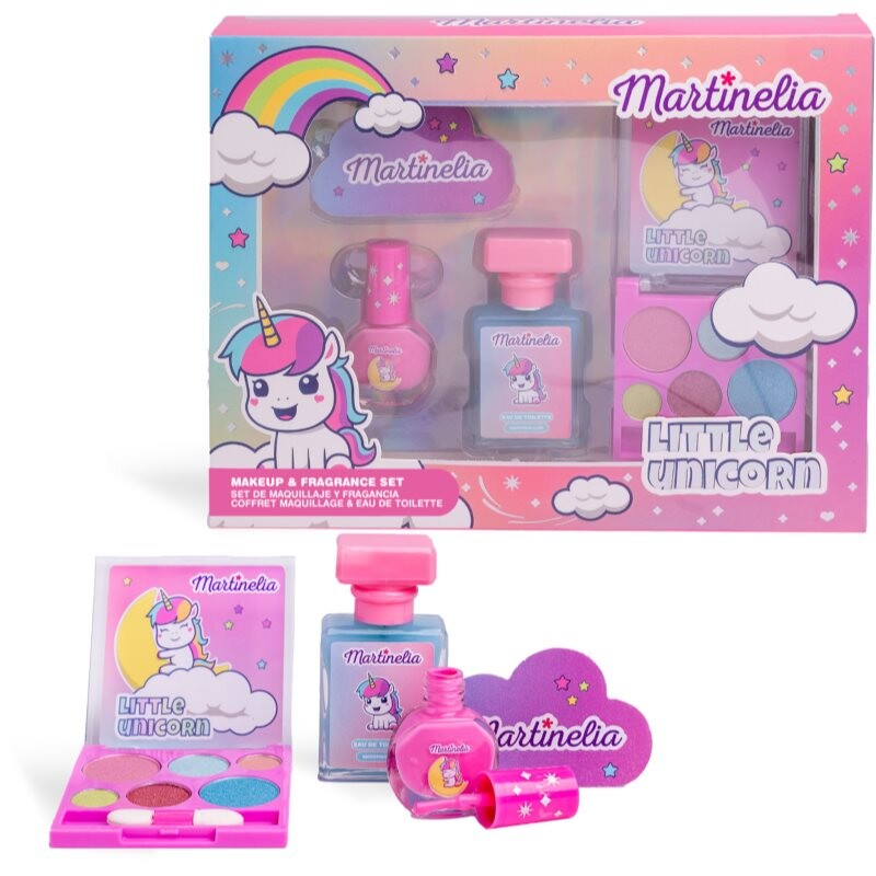 Martinelia Little Unicorn Makeup & Fragrance dárková sada pro děti
