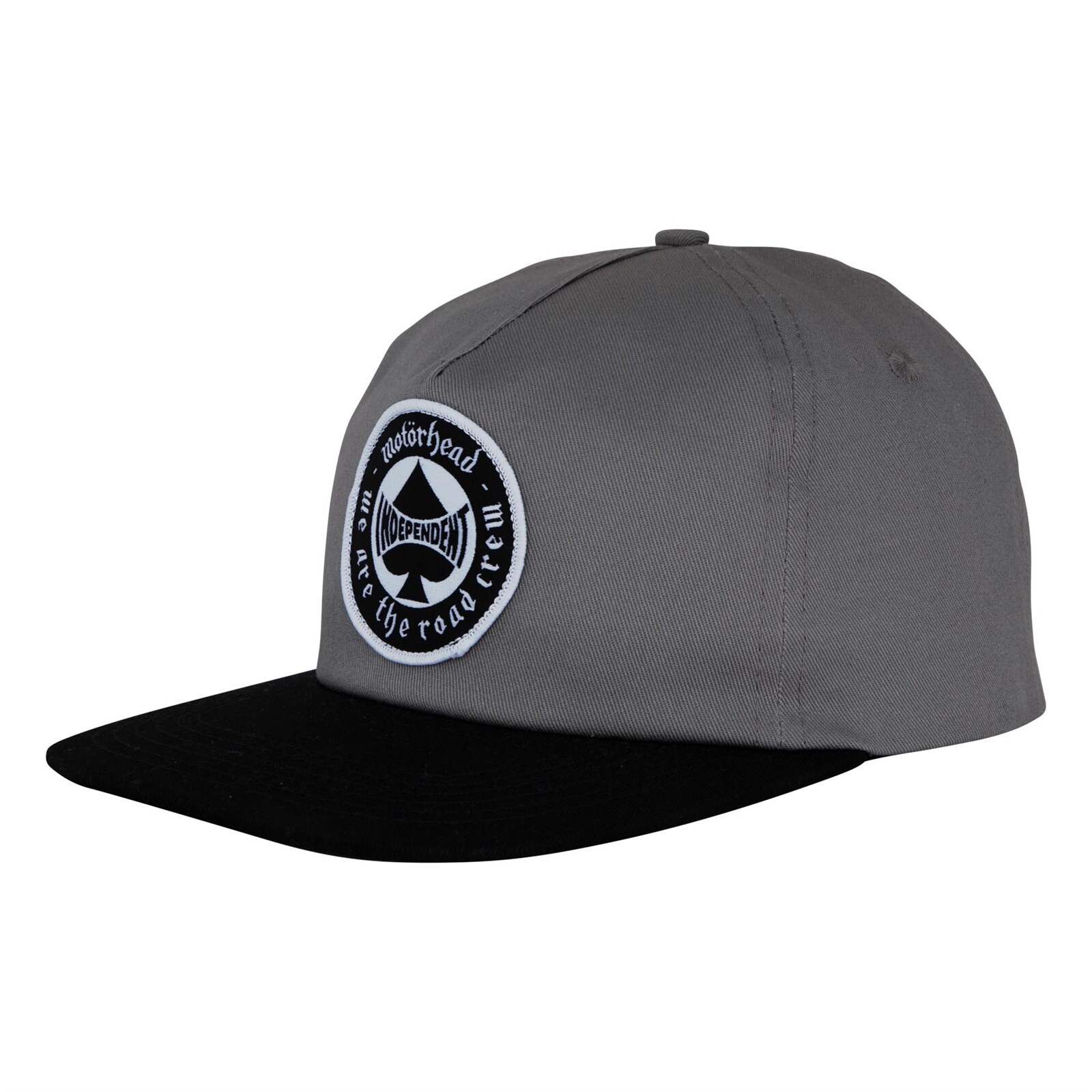 kšiltovka INDEPENDENT - Motorhead Spade Snapback Unstructured Hat Char/Black (158390) velikost: OS
