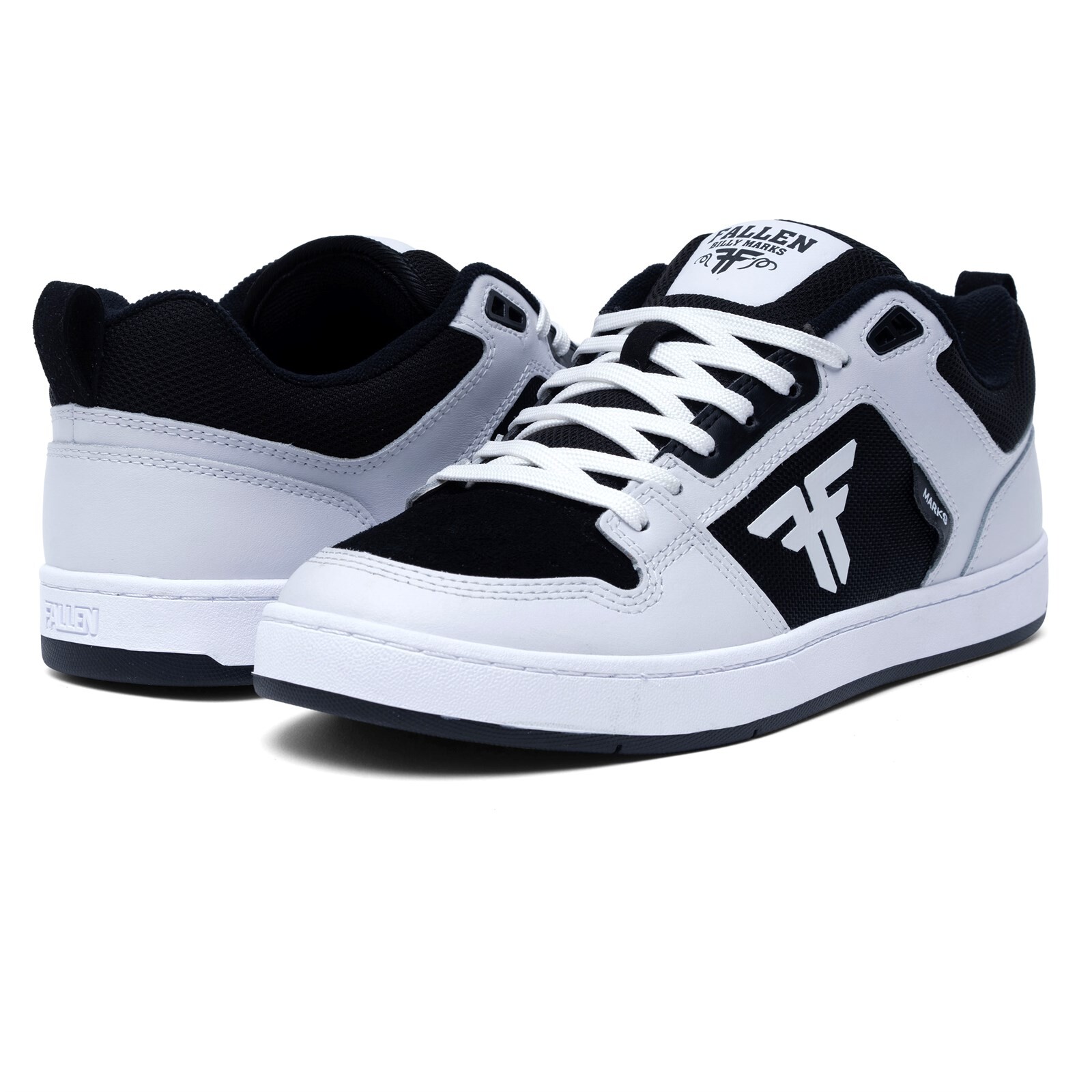 boty FALLEN - Revolver White Black Billy Marks (WHITE/BLACK) velikost: 45