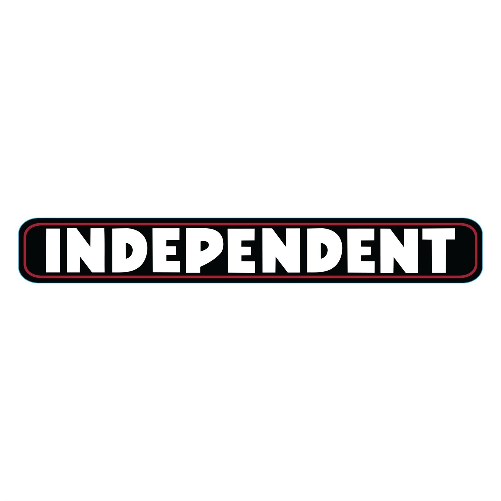 samolepka INDEPENDENT - Bar Logo Vinyl Sticker Black/Red/White 36 in X 5 in (135827) velikost: 36 in