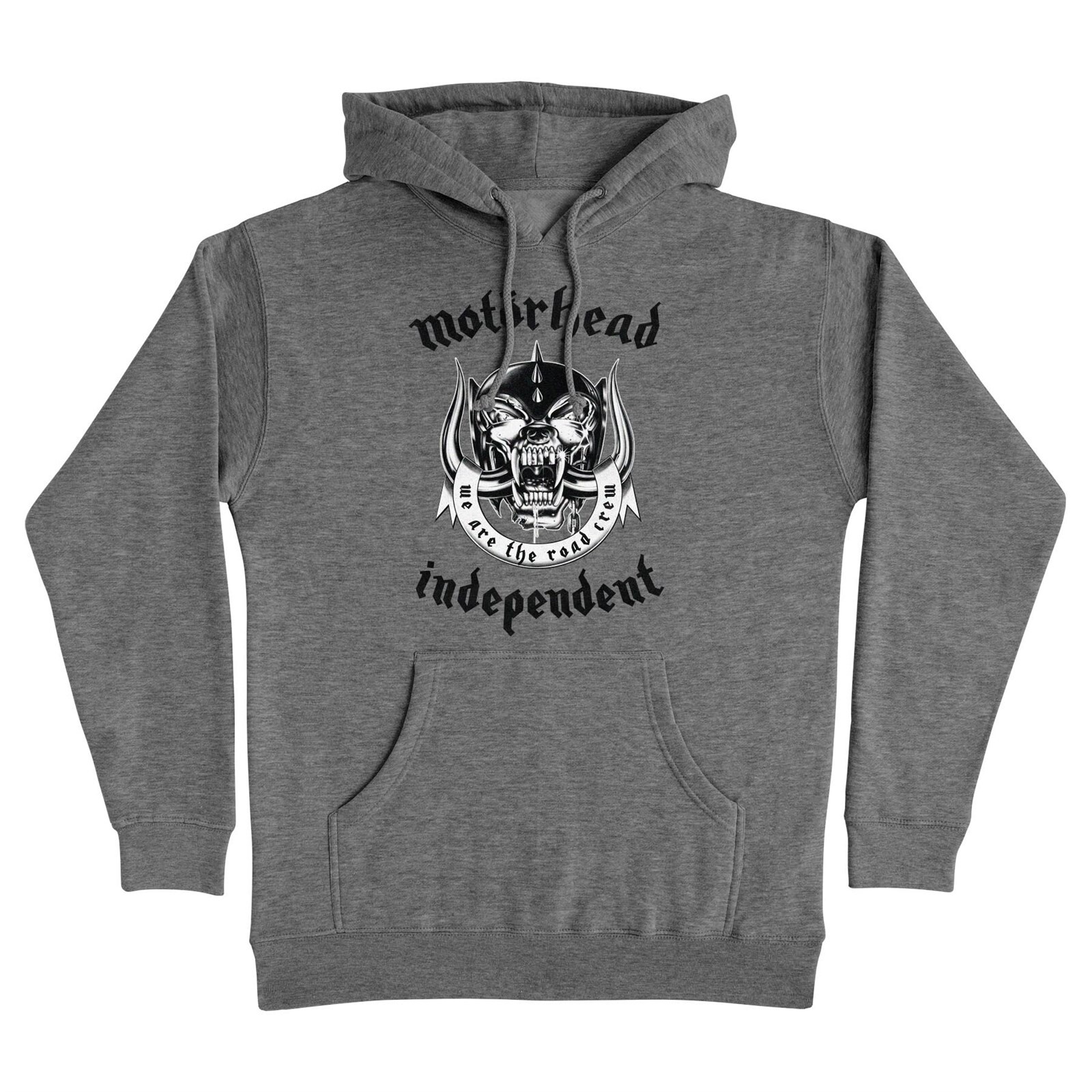 mikina INDEPENDENT - Motorhead Warpig P/O Hooded Heavyweight Sweatshirt Gunmetal Hthr (158318)