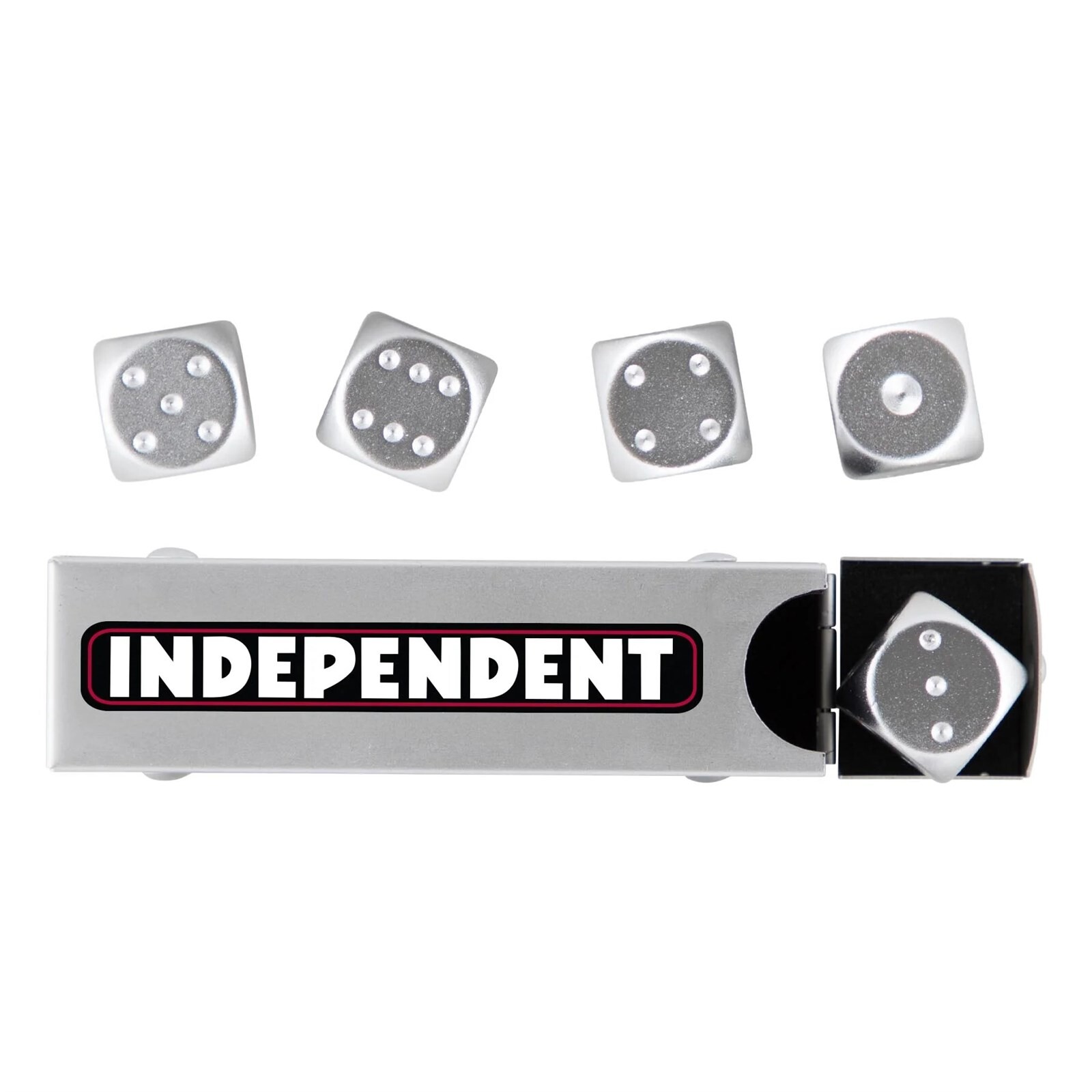 kostky INDEPENDENT - Bar Logo  Dice Set Silver (158398) velikost: OS