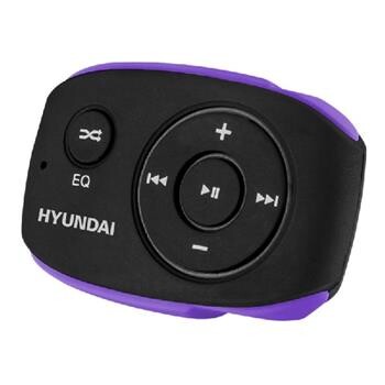 Hyundai MP 312, 8GB, MP4 přehrávač, černo/fialová barva