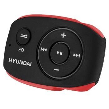 Hyundai MP 312, 8GB, MP4 přehrávač, černo/červená barva