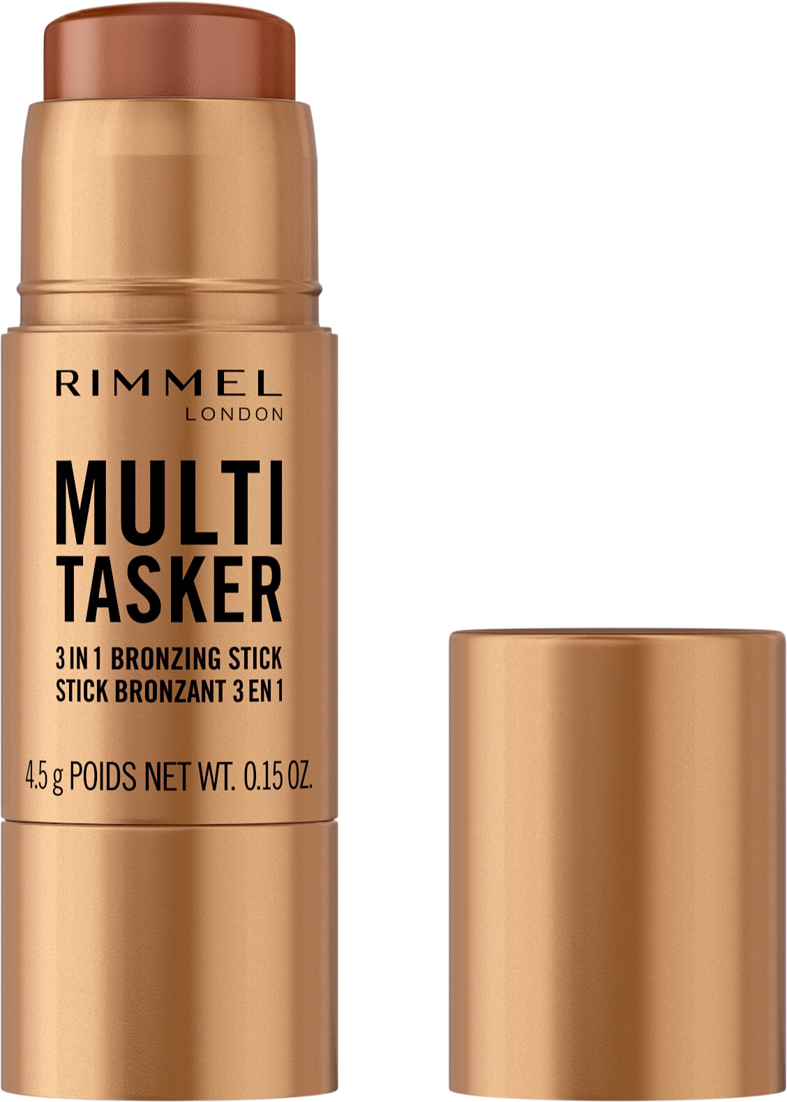 Rimmel 3 v 1 bronzer v tyčince Multi-Tasker (3 in 1 Bronzing Stick) 03