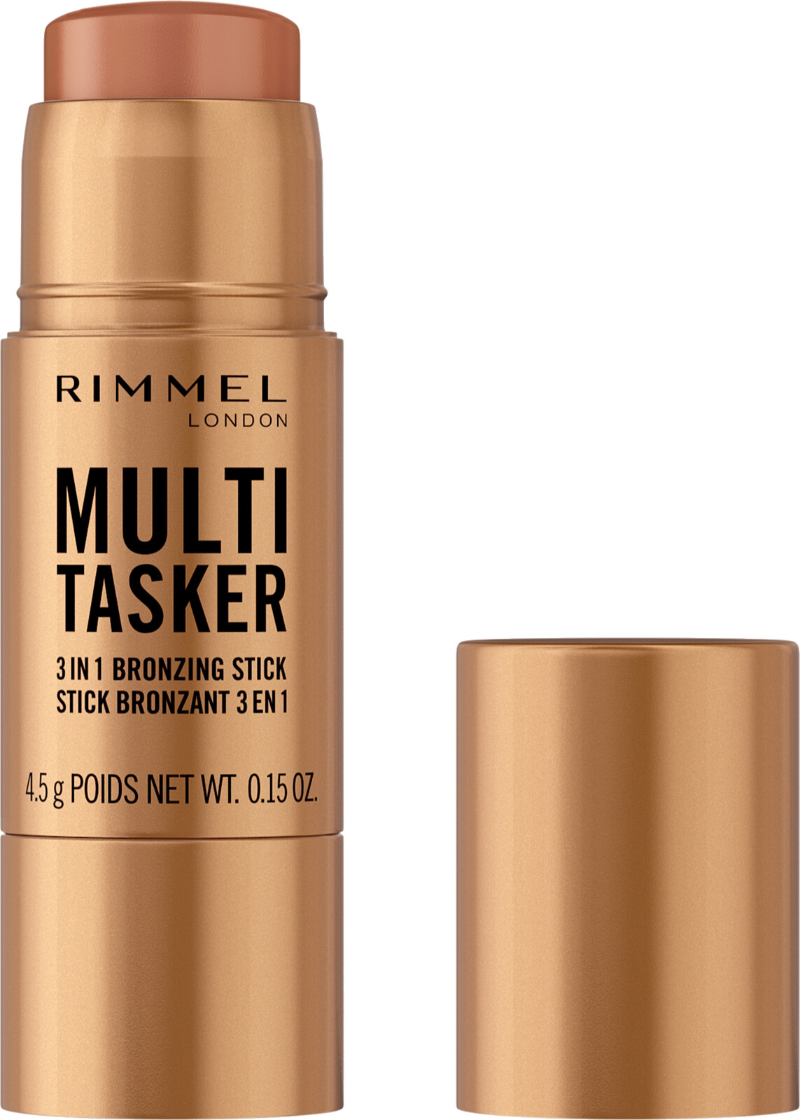 Rimmel 3 v 1 bronzer v tyčince Multi-Tasker (3 in 1 Bronzing Stick) 02