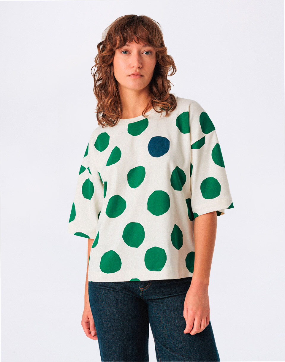 SKFK Lariz GOTS T-Shirt F25SG5 DOTS S