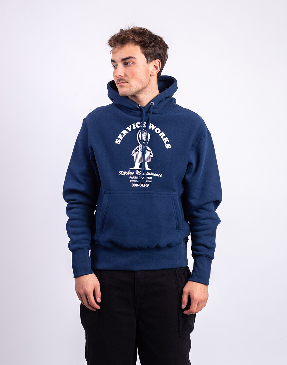 Service Works Maintainence Hoodie NAVY M