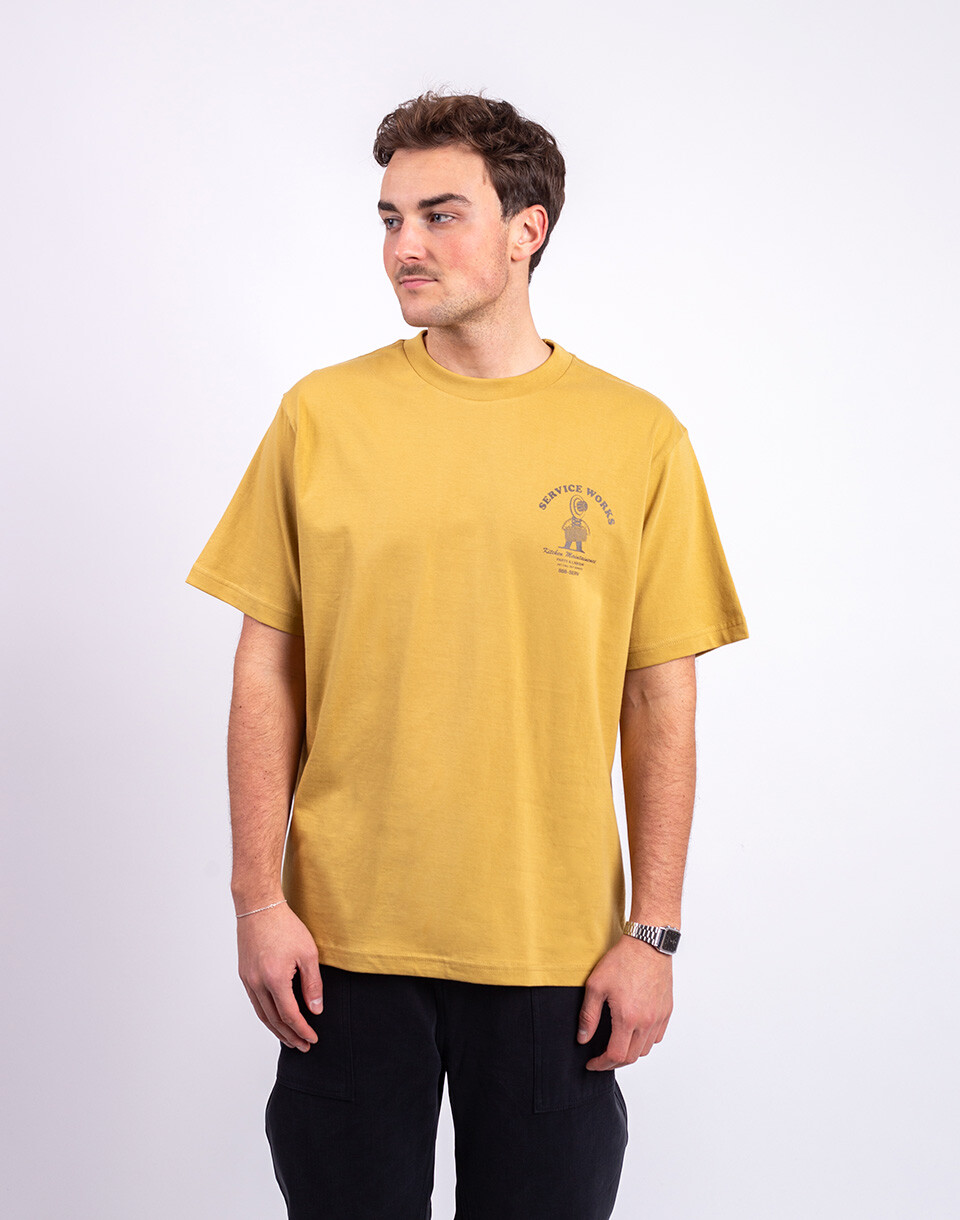Service Works Maintainence Tee MUSTARD M