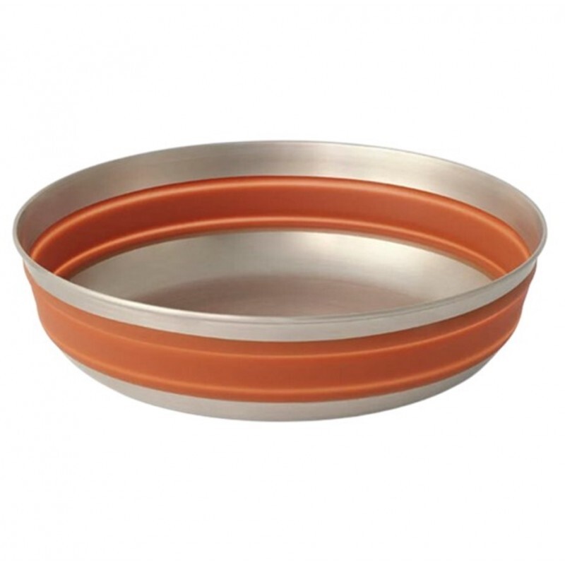 SeaToSummit Detour Stainless Steel Collapsible Bowl  Bombay Brown