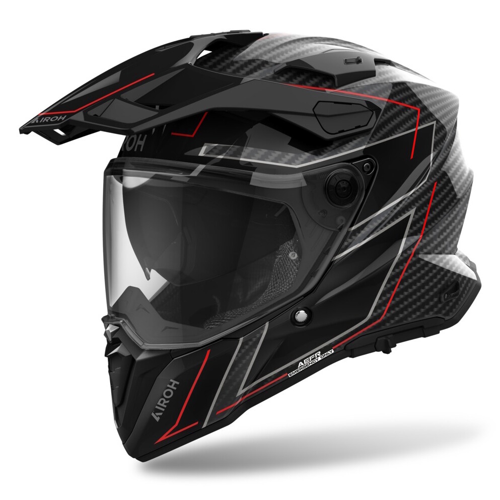 AIROH Commander 2 Carbon Stylish lesklá XS (53-54)