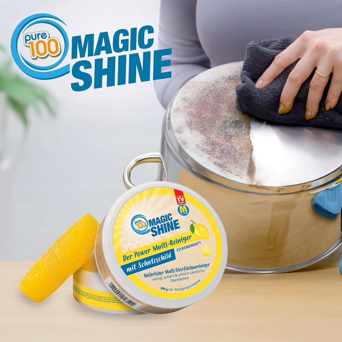 MediaShop Pure100 MagicShine čistící pasta