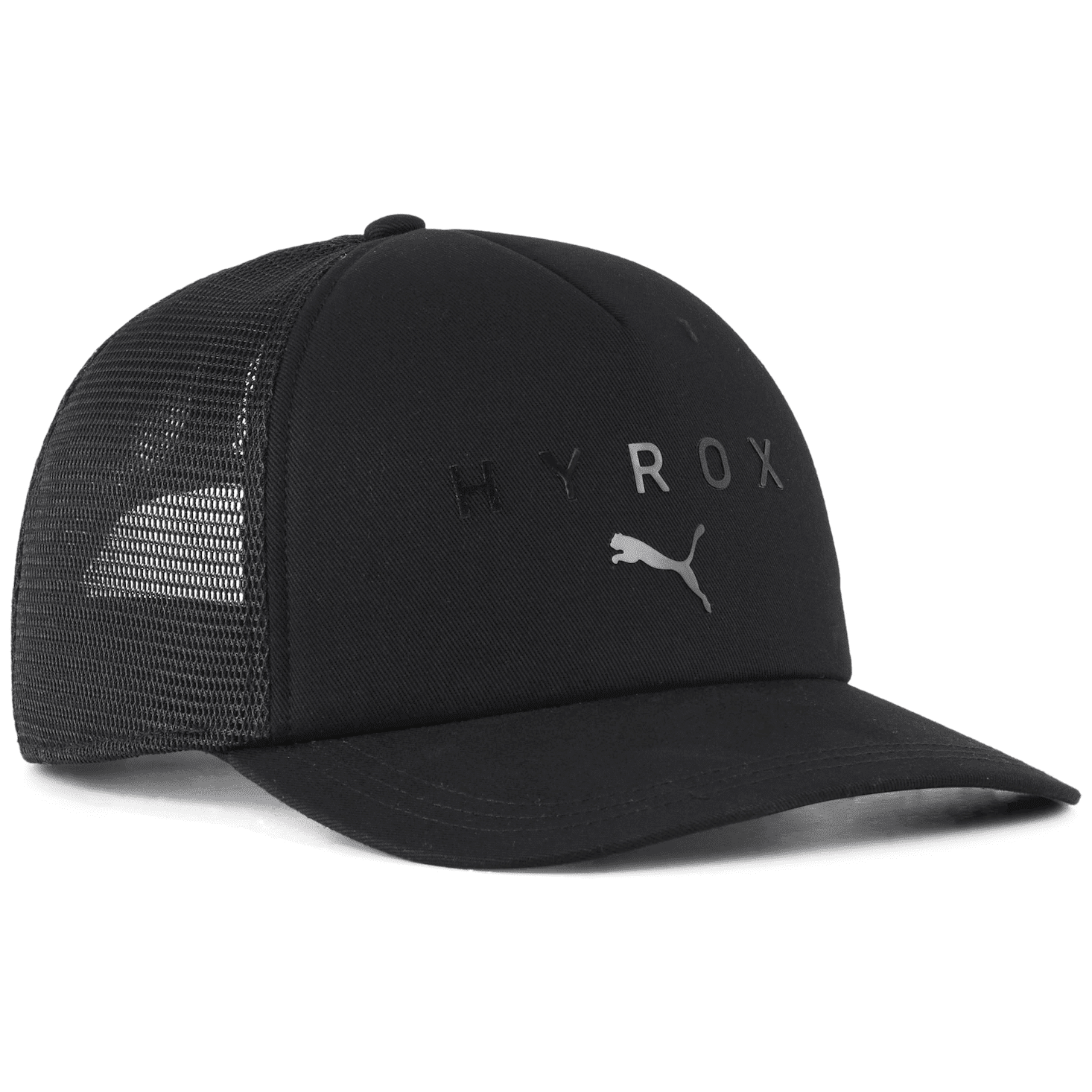 Kšiltovka Puma x HYROX Trucker Cap Barva: černá