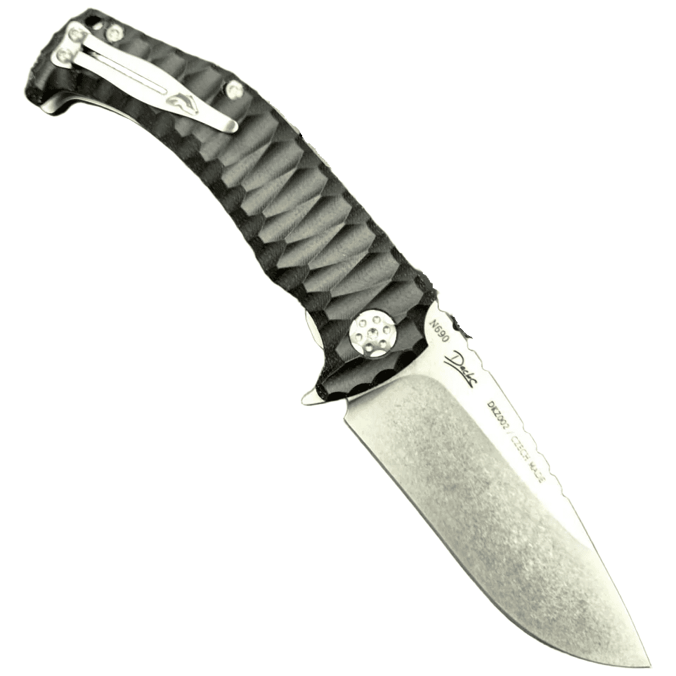 Zavírací nůž Dachs Knives Charon EVO Barva: černá