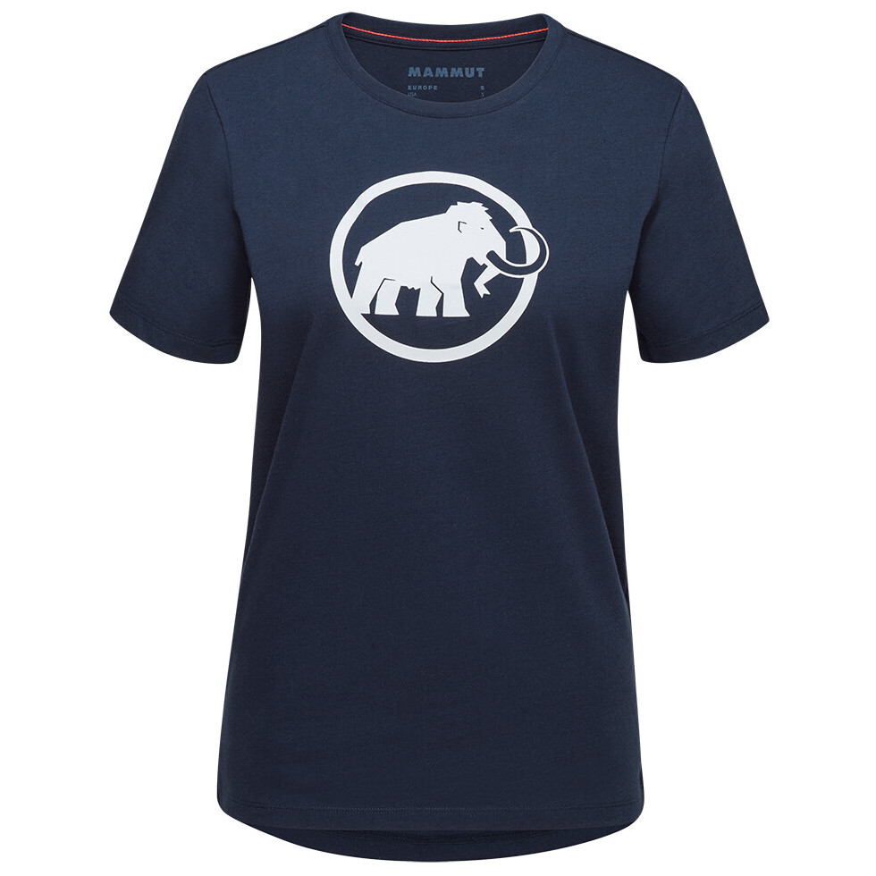 Dámské triko Mammut Core T-Shirt Women Classic 2023 Velikost: M / Barva: tmavě modrá
