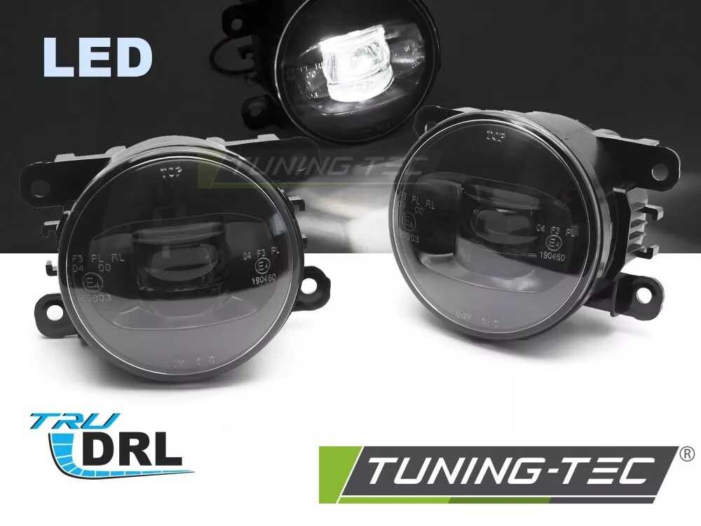 LED denní světla pro denní svícení FORD / OPEL / RENAULT / PEUGEOT / CITROEN / DACIA / SUZUKI DRL CLEAR