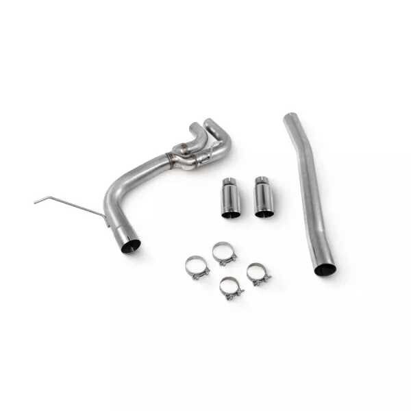 Náhrada zadního tlumiče výfuku BMW F30/F31 330D/335D, F32 430D/435D vč. xDrive (2013-2020) Scorpion Exhaust - Bez rezonátoru / Leštěné koncovky Daytona