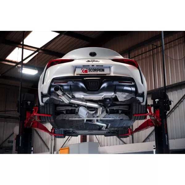 Catback výfuku Toyota Supra A90 3.0T (2019-2024) Scorpion Exhausts