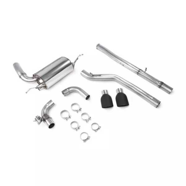 Klapkový catback výfuk Ford Focus MK3 RS Scorpion Exhaust - S rezonátorem / Keramické Daytona koncovky