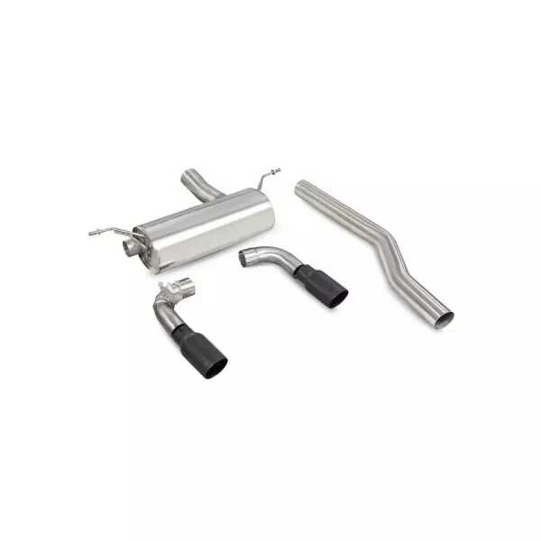 Klapkový GPFback výfuk BMW M240i GPF (F22, F23) (2018-2019) Scorpion Exhaust - Keramické Daytona koncovky