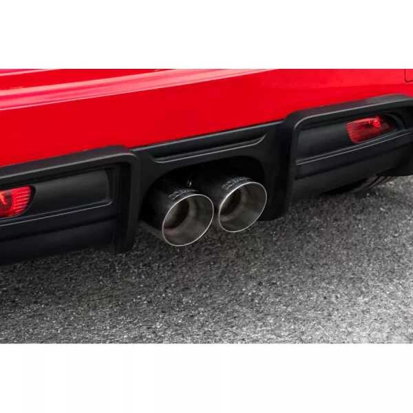 Klapkový GPFback výfuk Mini Cooper S F56 vč. JCW Scorpion Exhaust - Bez rezonátoru / Leštěné Daytona koncovky