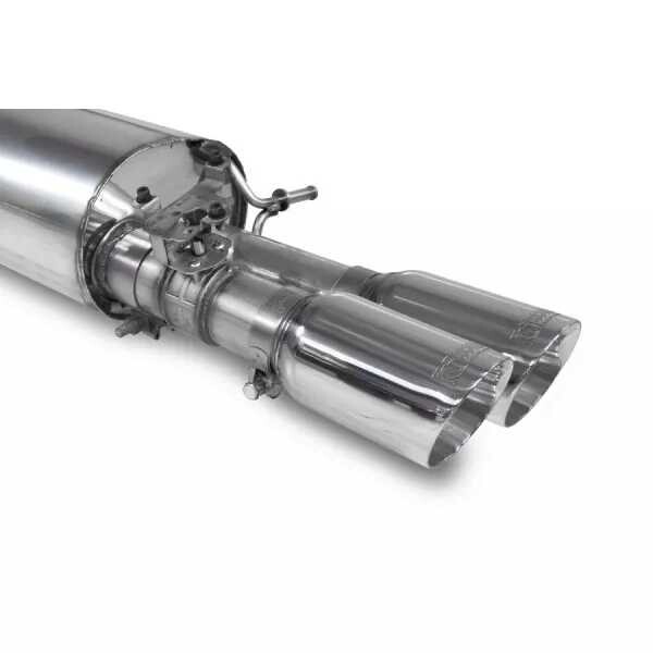 Klapkový GPF-back výfuk Ford Puma Mk2 ST Scorpion Exhaust - leštěné koncovky