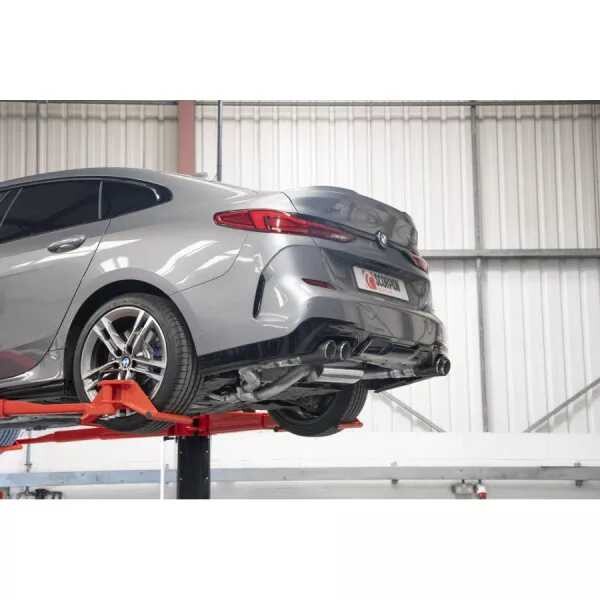 GPF-back výfuk BMW M235i xDrive F44 Gran Coupe Scorpion Exhaust - S klapkou / karbonové koncovky Daytona