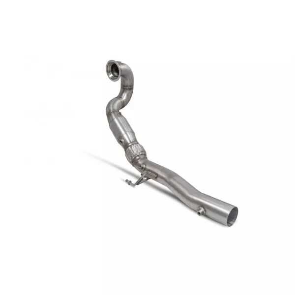 Scorpion První díl výfuku Downpipe VW Golf Mk8 GTI / Škoda Octavia IV RS / Cupra Leon / Audi A3 8Y - 2.0 TSI EVO 180kW - Se Sportovním katalyzátorem