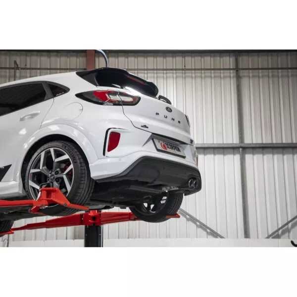 Klapkový GPF-back Predator výfuk Ford Puma Mk2 ST Scorpion Exhaust - karbonové koncovky