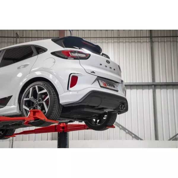 GPF-back Predator výfuk Ford Puma Mk2 ST Scorpion Exhaust - karbonové koncovky